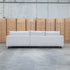 The Melbourne Deep Seat Feather & Foam RHF Chaise Lounge - Biscuit