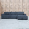 The Layne RHF Chaise Lounge - Charcoal available to purchase from Warehouse Furniture Clearance at our next sale event.