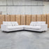 The Melbourne Deep Seat Feather & Foam Modular Corner Lounge - Biscuit