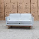 The Lana 2 Seater Leather Sofa - White available to purchase from Warehouse Furniture Clearance at our next sale event.