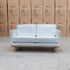 The Lana 2 Seater Leather Sofa - White
