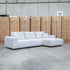 The Tribeca Three Seat RHF Chaise Lounge - Oat
