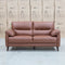 The Sabino Leather Two Seater Sofa - Cognac available to purchase from Warehouse Furniture Clearance at our next sale event.