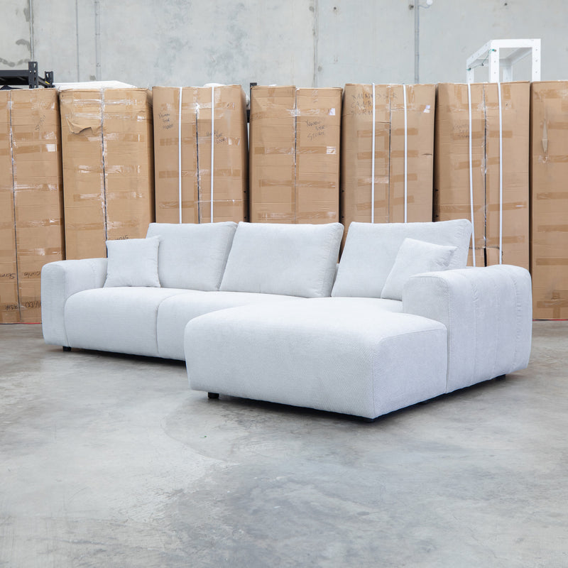 The Tribeca Three Seat RHF Chaise Lounge - Oat