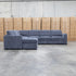 The Ashton Modular Corner Chaise Lounge with Sofa Bed - Licorice