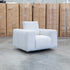 The Tribeca Fabric Swivel Chair - Oat