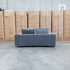 The Tribeca Two Seat Fabric Sofa - Charcoal