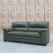 The Denton Three Seater Leather Sofa - Pine available to purchase from Warehouse Furniture Clearance at our next sale event.