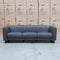 The Santosa Three Seat Fabric Sofa - Charcoal available to purchase from Warehouse Furniture Clearance at our next sale event.