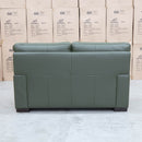 The Denton Leather Two Seater Sofa - Pine available to purchase from Warehouse Furniture Clearance at our next sale event.