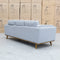 The Delilah Three Seat Sofa - Lance Silver available to purchase from Warehouse Furniture Clearance at our next sale event.