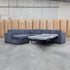 The Ashton Modular Corner Chaise Lounge with Sofa Bed - Licorice