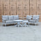 The Graysen 5 Piece Outdoor Lounge Suite - Available After 8th March available to purchase from Warehouse Furniture Clearance at our next sale event.