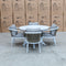The Graysen 5 Piece Outdoor Dining Suite available to purchase from Warehouse Furniture Clearance at our next sale event.