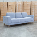Lucas Three Seat Sofa - Smoke