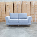 The Lucas Two Seat Sofa - Smoke available to purchase from Warehouse Furniture Clearance at our next sale event.