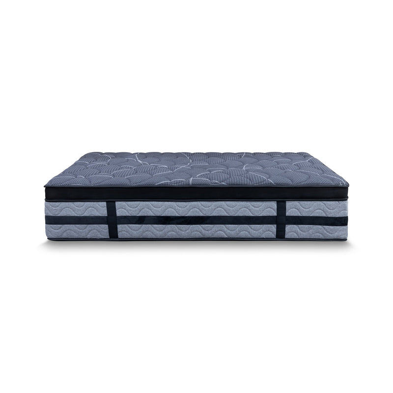 The Lux Black Pocket Coil King Single Mattress - Plush available to purchase from Warehouse Furniture Clearance at our next sale event.