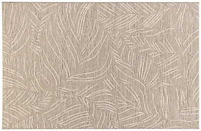 The St Tropez Indoor/Outdoor Polypropylene Falling Leaves Rug - Cream/Sand - MC16-7 - Available In-Store Only available to purchase from Warehouse Furniture Clearance at our next sale event.
