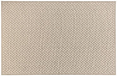 The St Tropez Indoor/Outdoor Polypropylene Herringbone Classic Rug - Cream/Sand - MC17-6 - Available In-Store Only available to purchase from Warehouse Furniture Clearance at our next sale event.