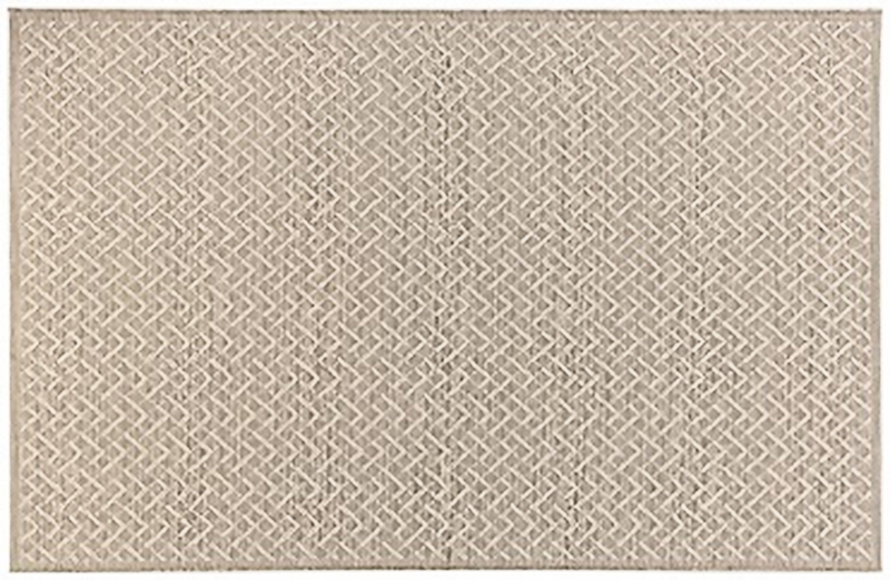 The St Tropez Indoor/Outdoor Polypropylene Herringbone Classic Rug - Cream/Sand - MC17-6 - Available In-Store Only available to purchase from Warehouse Furniture Clearance at our next sale event.