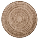 The Dorset Distressed Round Indoor/Outdoor Polypropylene Rug 160cm - Mink/Cream - MC31 - Available In-Store Only available to purchase from Warehouse Furniture Clearance at our next sale event.