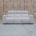 The Marina Bay Feather & Foam Dual Motor Electric Three Seat Lounge - Oatmeal