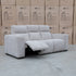 The Marina Bay Feather & Foam Dual Motor Electric Three Seat Lounge - Oatmeal