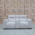 The Marina Bay Feather & Foam Dual Motor Electric Two Seater Theatre Lounge - Oatmeal
