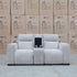 The Marina Bay Feather & Foam Dual Motor Electric Two Seater Theatre Lounge - Oatmeal