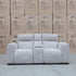 The Marina Bay Feather & Foam Dual Motor Electric Two Seater Theatre Lounge - Oatmeal