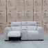 The Marina Bay Feather & Foam Dual Motor Electric Two Seater Theatre Lounge - Oatmeal