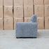 The Marina Bay Feather & Foam Dual Motor Electric Two Seater Theatre Lounge - Signature Grey