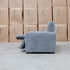 The Marina Bay Feather & Foam Dual Motor Electric Two Seater Theatre Lounge - Signature Grey