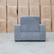 The Marina Bay Feather & Foam Dual Motor Electric Recliner - Signature Grey available to purchase from Warehouse Furniture Clearance at our next sale event.