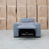 The Marina Bay Feather & Foam Dual Motor Electric Recliner - Signature Grey