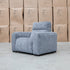 The Marina Bay Feather & Foam Dual Motor Electric Recliner - Signature Grey