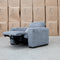 The Marina Bay Feather & Foam Dual Motor Electric Recliner - Signature Grey available to purchase from Warehouse Furniture Clearance at our next sale event.