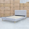 The Marlow Queen Upholstered Bed - Seashell Grey - In Store Purchase Only available to purchase from Warehouse Furniture Clearance at our next sale event.