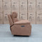 The Marsellie Triple Motor Electric Recliner - Tan available to purchase from Warehouse Furniture Clearance at our next sale event.