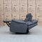 The Marsellie Three Seater Triple Motor Electric Recliner Lounge - Charcoal available to purchase from Warehouse Furniture Clearance at our next sale event.