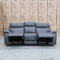 The Marsellie Three Seater Triple Motor Electric Recliner Lounge - Charcoal available to purchase from Warehouse Furniture Clearance at our next sale event.