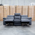 The Marsellie Three Seater Triple Motor Electric Recliner Lounge - Coal