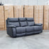 The Marsellie Three Seater Triple Motor Electric Recliner Lounge - Coal
