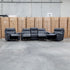 The Marsellie Three Seater Triple Motor Electric Recliner Lounge - Coal
