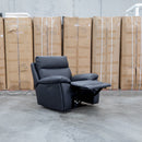 The Marsellie Triple Motor Electric Recliner - Coal available to purchase from Warehouse Furniture Clearance at our next sale event.
