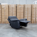The Marsellie Triple Motor Electric Recliner - Coal available to purchase from Warehouse Furniture Clearance at our next sale event.