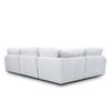 The Marvel 4 Piece Feather & Foam Modular Corner Lounge - Shell available to purchase from Warehouse Furniture Clearance at our next sale event.