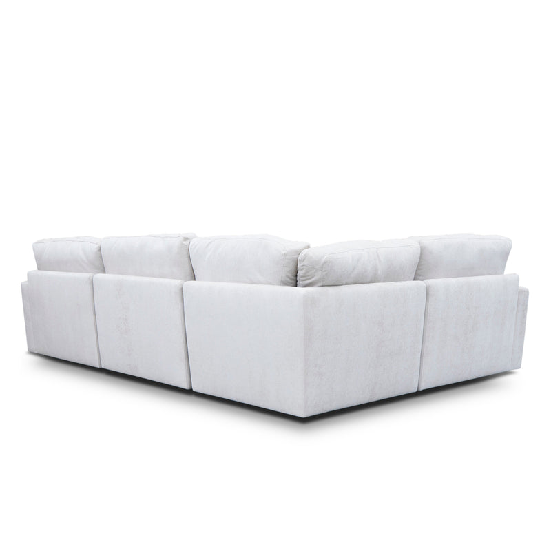 The Marvel Feather & Foam Modular Corner Lounge - Shell available to purchase from Warehouse Furniture Clearance at our next sale event.