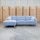 Mary Three Seat LHF Chaise Lounge - Delft