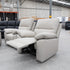 Bayview Single Electric Leather Recliner - Grey